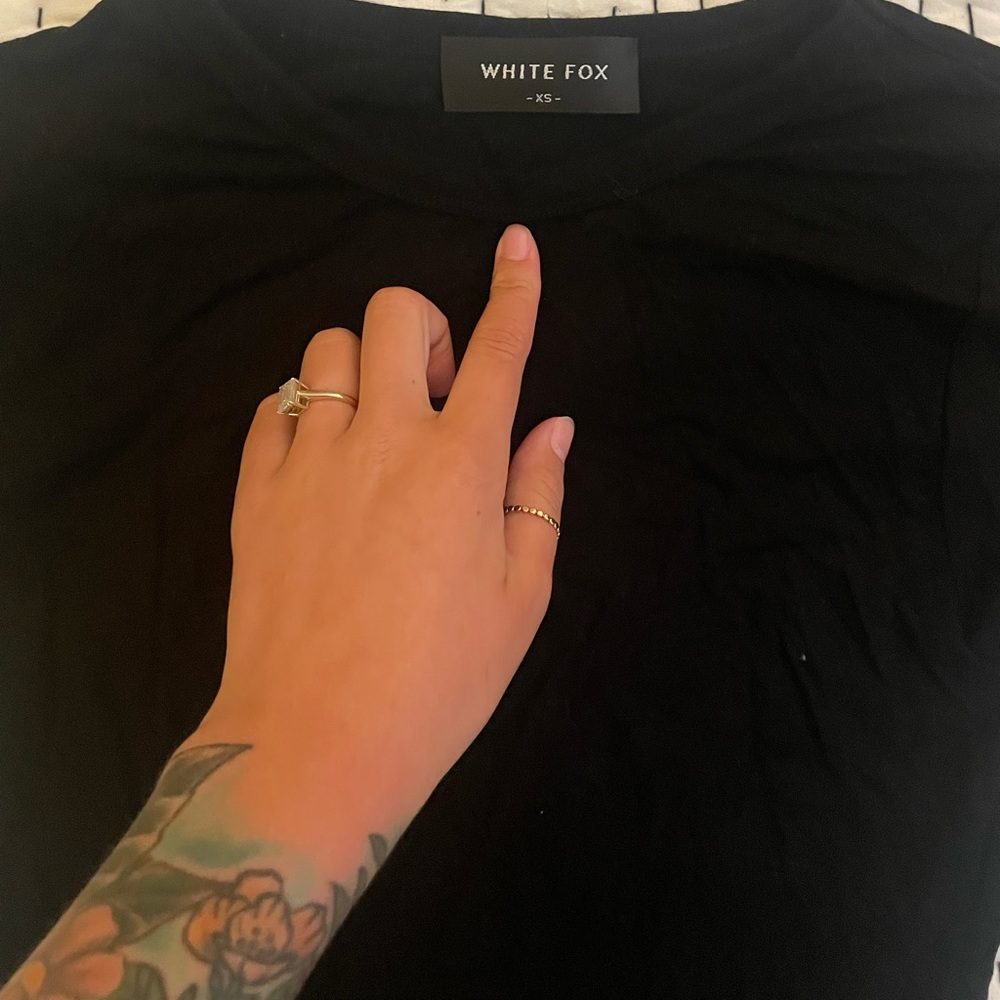 White fox boutique shirt